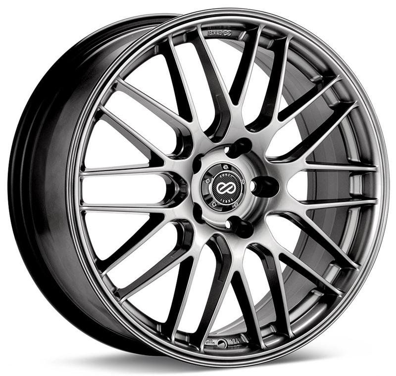 Enkei EKM3 442 18x8 5x120 42mm offset Hyper Silver Wheel