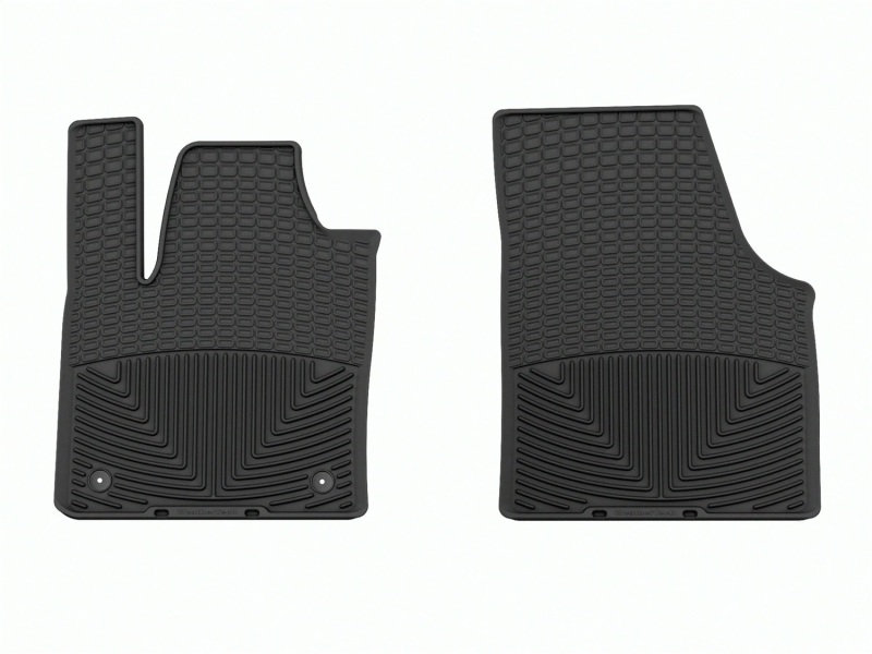 WT Rubber Mats - Front - Blk