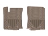 WT Rubber Mats - Front - Tan