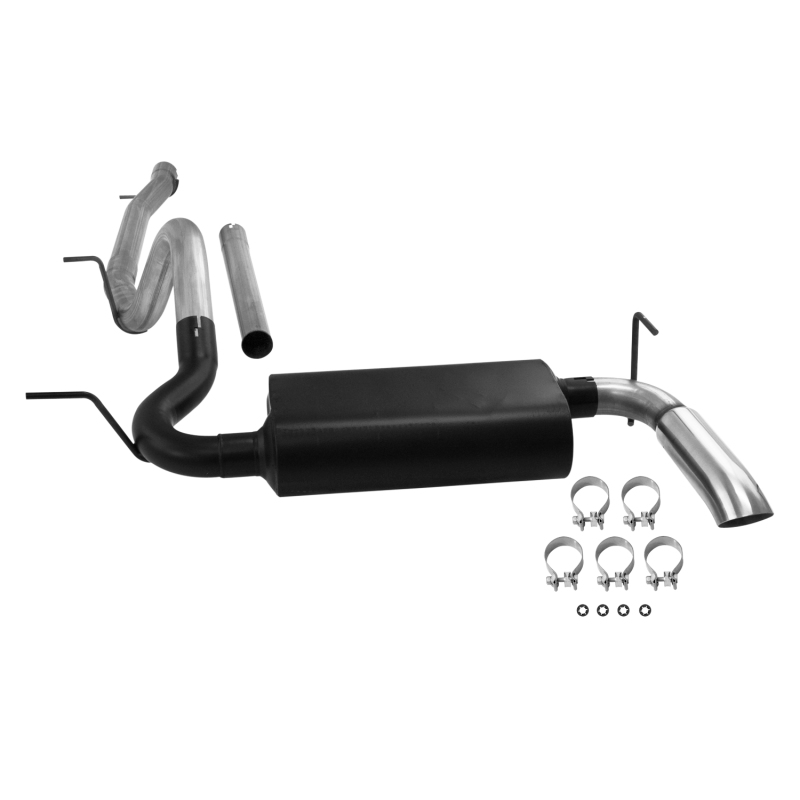 Flowmaster 07-18 Jeep Wrangler JK Force II SS Cat-Back Exhaust System thumbnail 3
