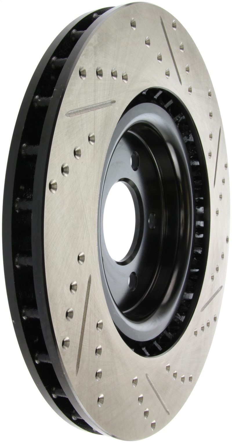 StopTech Slotted & Drilled Sport Brake Rotor thumbnail 5