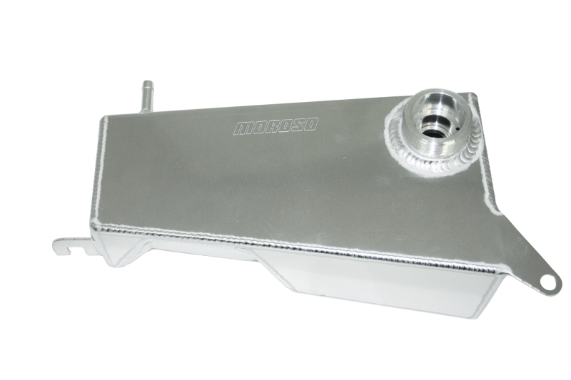 Moroso 05-13 Chevrolet Corvette Coolant Expansion Tank - Direct Bolt-In Replacement