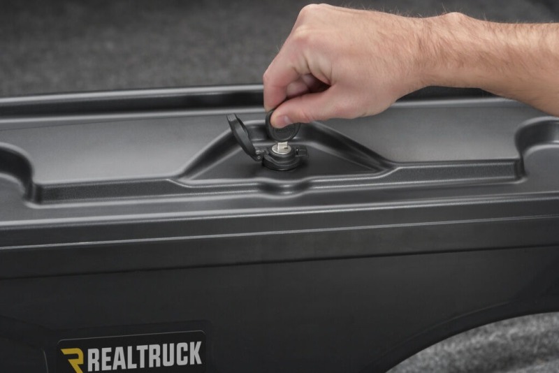 UnderCover 24-25 Ford Ranger Drivers Side Swing Case - Black Smooth