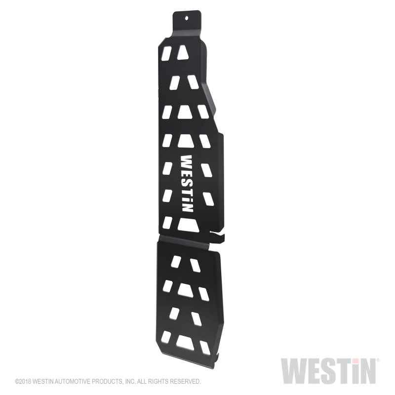Westin 18-22 Jeep Wrangler JLU 4dr. (Excl. 4xe) Gas Tank Skid Plate - Tex. Blk thumbnail 7