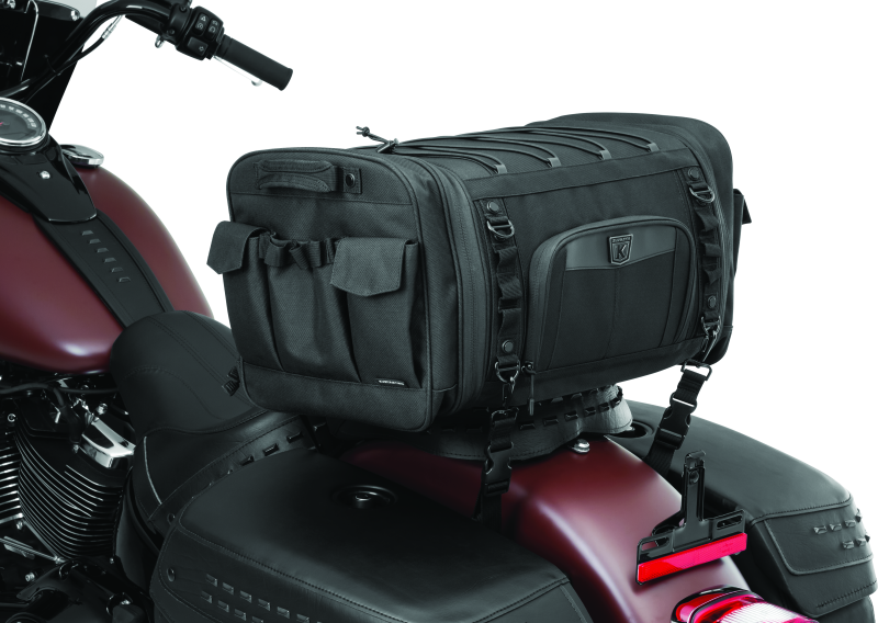 Kuryakyn Momentum Drifter Bags 5283 Bags, Momentum, 1,200 Denier, Black, Universal, Each thumbnail 4