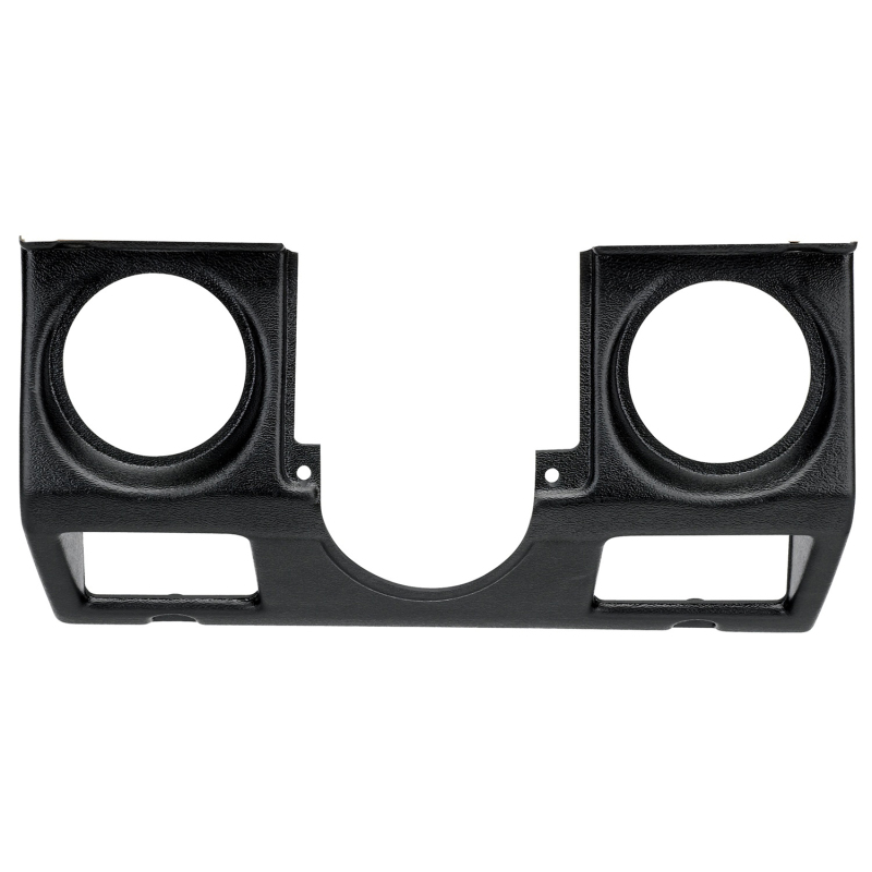 Autometer 87-95 Jeep Wrangler YJ 3-3/8in Tachometer/Speedometer Black Dual Cluster Bezel thumbnail 5