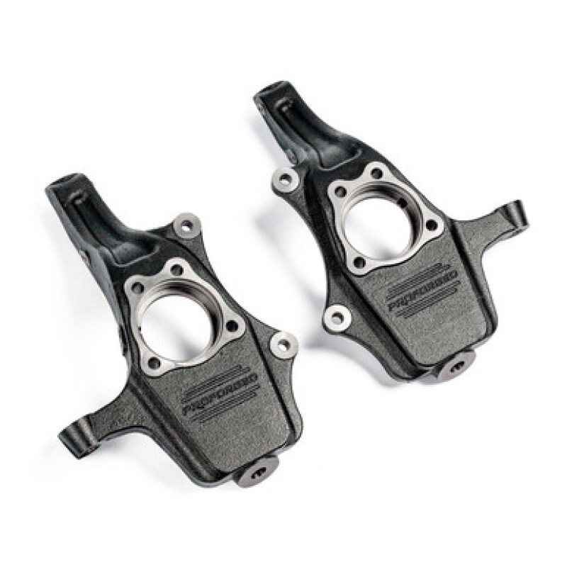 QA1 2019+ Chevrolet Silverado 1500 Double Adjustable 4/5in Lowering Kit w/ Spindles & Traction Bars thumbnail 7