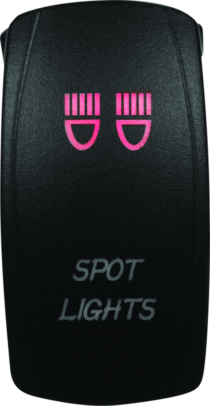 DragonFire Racing Lighted Switch Spot Light On/Off Red thumbnail 3