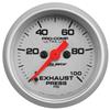 Autometer Ultra-Lite 2-1/16in 100PSI Exhaust Pressure Digital Stepper Motor Gauge thumbnail 6