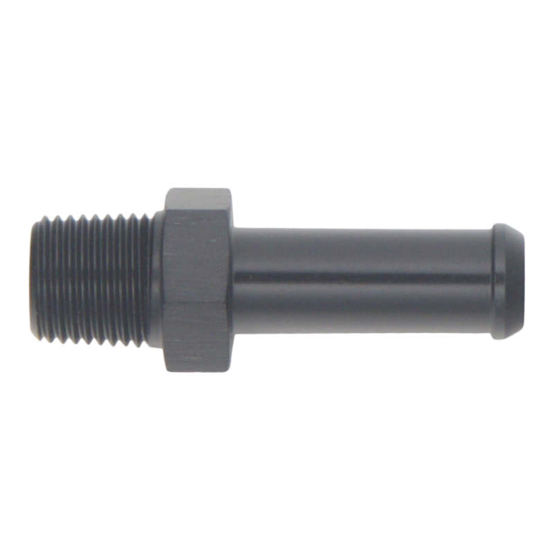 DeatschWerks 1/8in NPT Male Thread 5/16in Hose Barb - Anodized Matte Black thumbnail 2