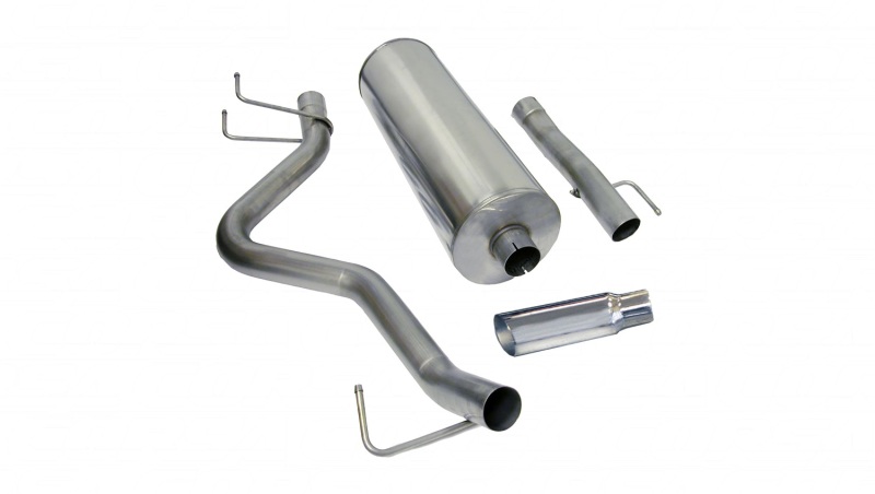 Corsa 2006-2007 -07 Dodge Ram Quad Cab/Short Bed 1500 4.7L V8 Polished Sport Cat-Back Exhaust thumbnail 6