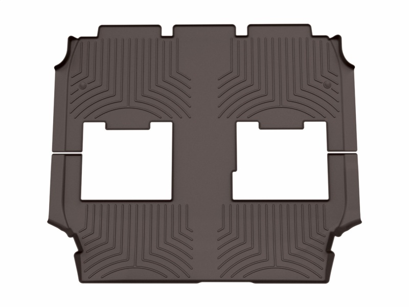 WT 3D FloorMat - Rear - Cocoa