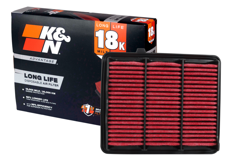 K&N 18-21 Honda Accord L4-1.5L F/I Advantage Air Filter thumbnail 3