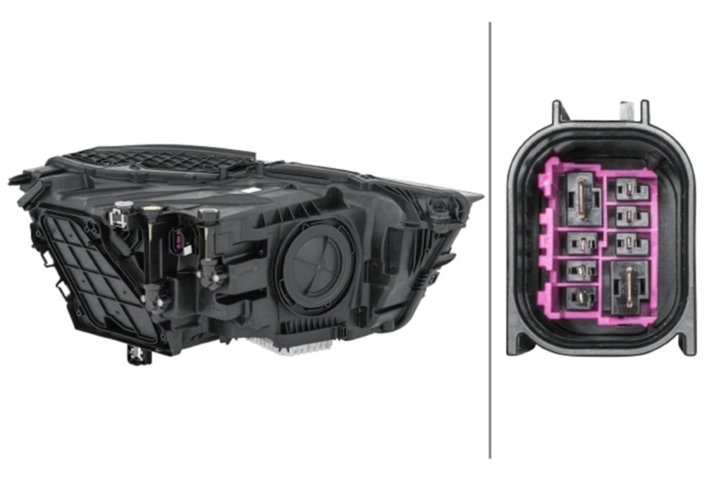 Hella 2019-2022 Audi Q3 Headlight Assembly