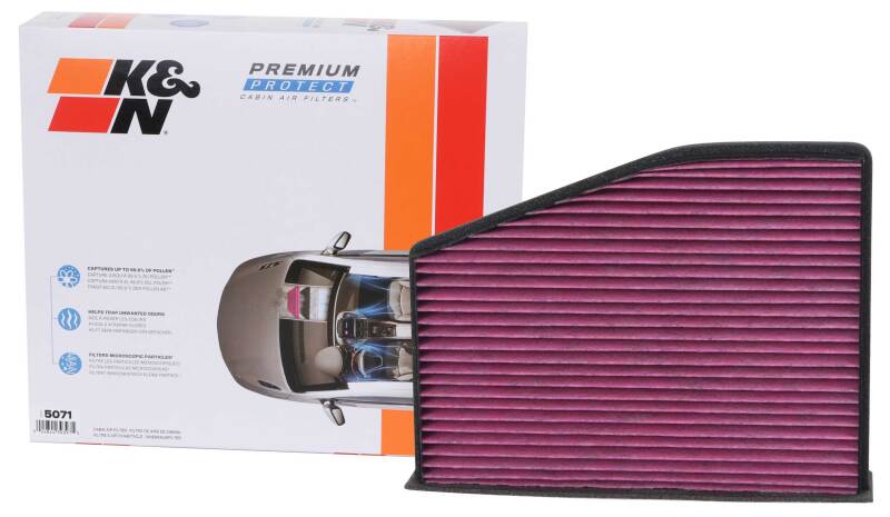 K&N Disposable Cabin Air Filter Advantage Plus 05-22 VW Passat thumbnail 3