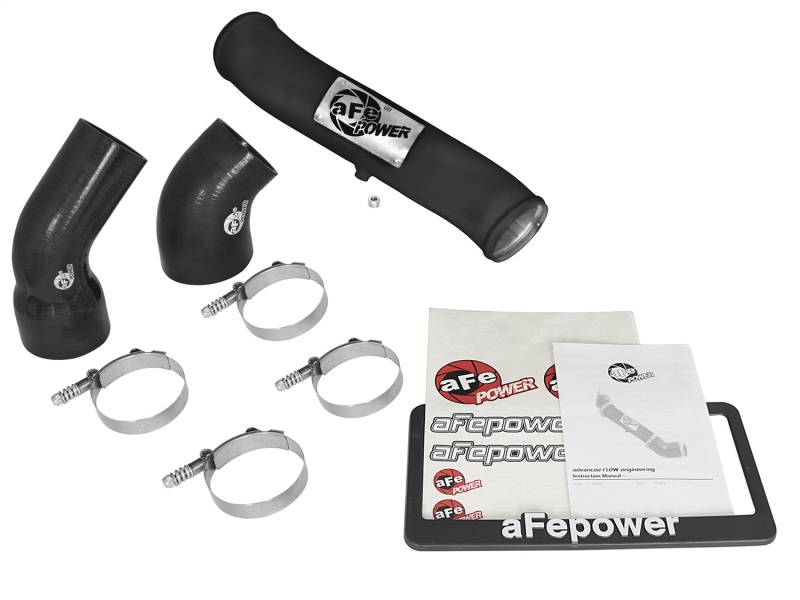 aFe Bladerunner 3in Intercooler Cold Side Tube for 16-17 Nissan Titan XD V8 5.0L (td) thumbnail 3