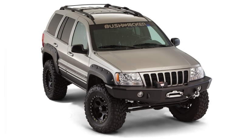 Bushwacker Cut-Out Fender Flares for 1999-2004 GRAND CHEROKEE - 10926-07 Flares, Cut-Out, Front/Rear, Black, Dura-Flex Thermoplastic, Jeep, Set of 4 thumbnail 3