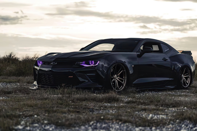 Oracle 16-18 Chevy Camaro RGB+W Headlight DRL Kit - ColorSHIFT w/ Simple Controller thumbnail 9