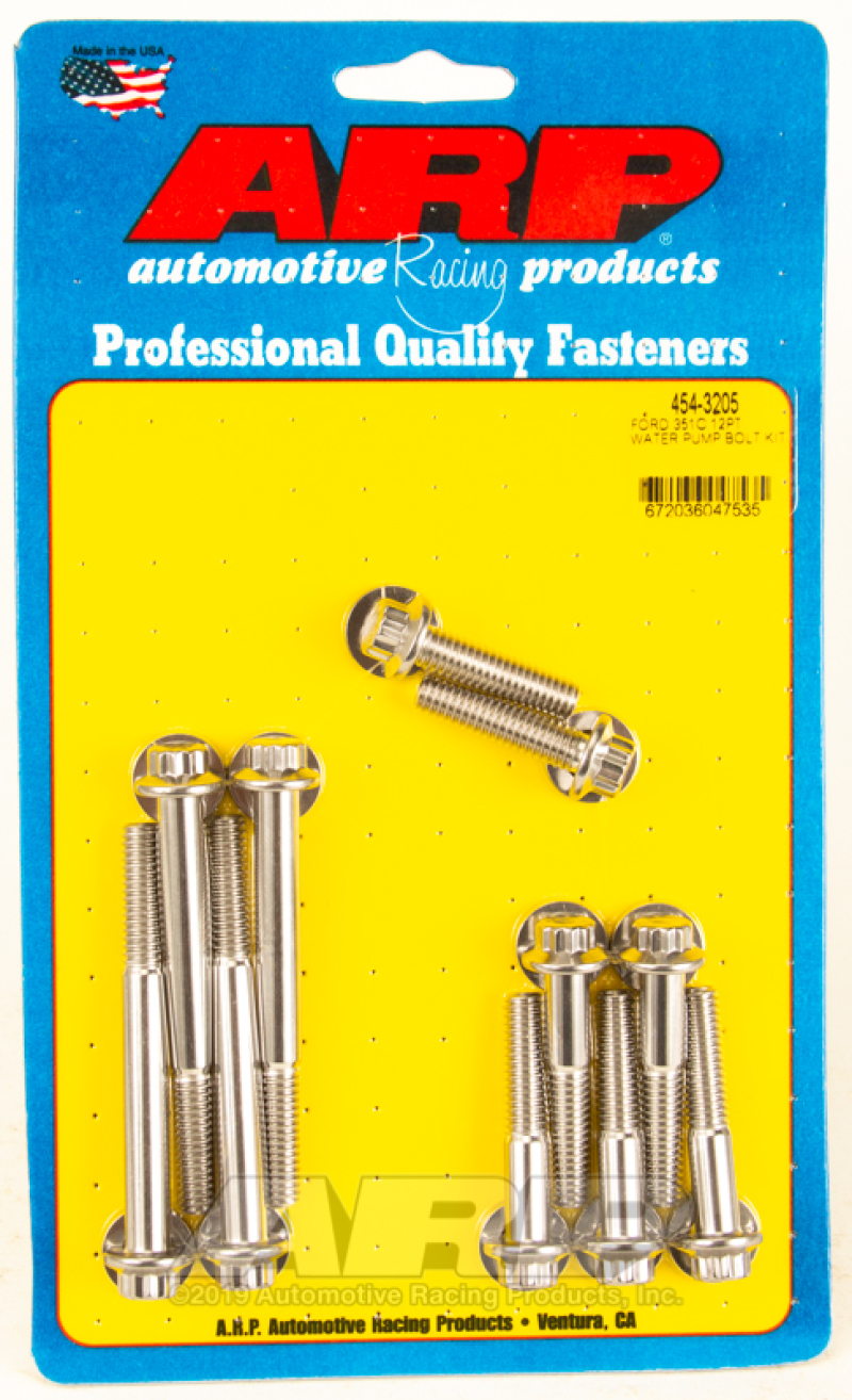 ARP Water Pump Fasteners