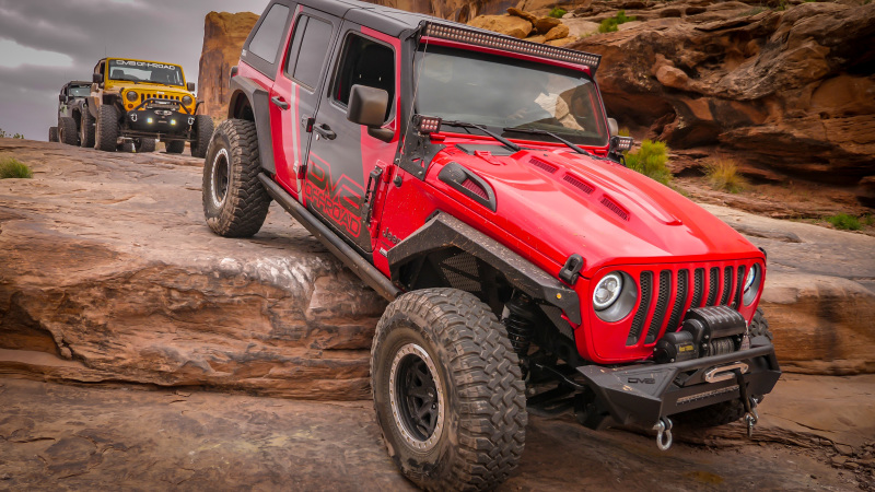 18+ Jeep JL Heat Dispersion Hood - Primer Black - Image 21