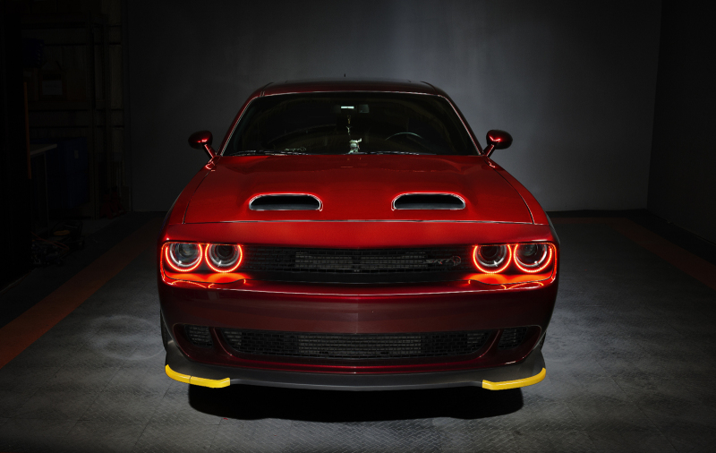 Oracle Dodge Challenger 15-21 LED Waterproof Halo Kit - ColorSHIFT w/ Simple Controller