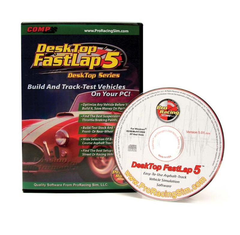 COMP Cams DragSim5 Vehicle Simulators 181601 Software, ProRacing Drag Strip Simulator, PC, Each thumbnail 4
