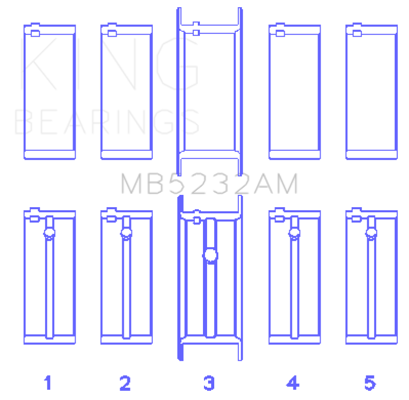 KING Main Bearings