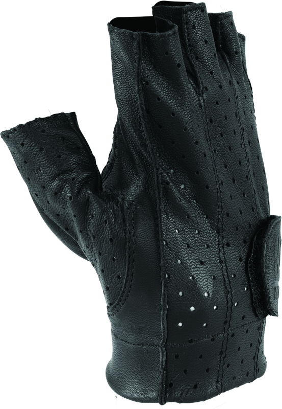 Kuryakyn Leather By River Road Tucson Shorty Gloves Black - Small thumbnail 6