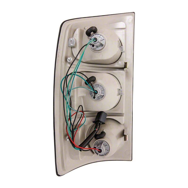 Raxiom 02-05 Dodge RAM 1500 Axial Series Tail Lights- Chrome Housing- Red/Clear Lens thumbnail 2