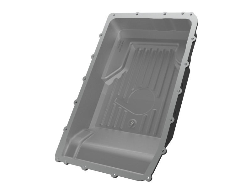 aFe 17-24 Ford F-150 10R60/10R80 Pro Series Rear Transmission Pan Black w/ Machined Fins thumbnail 6