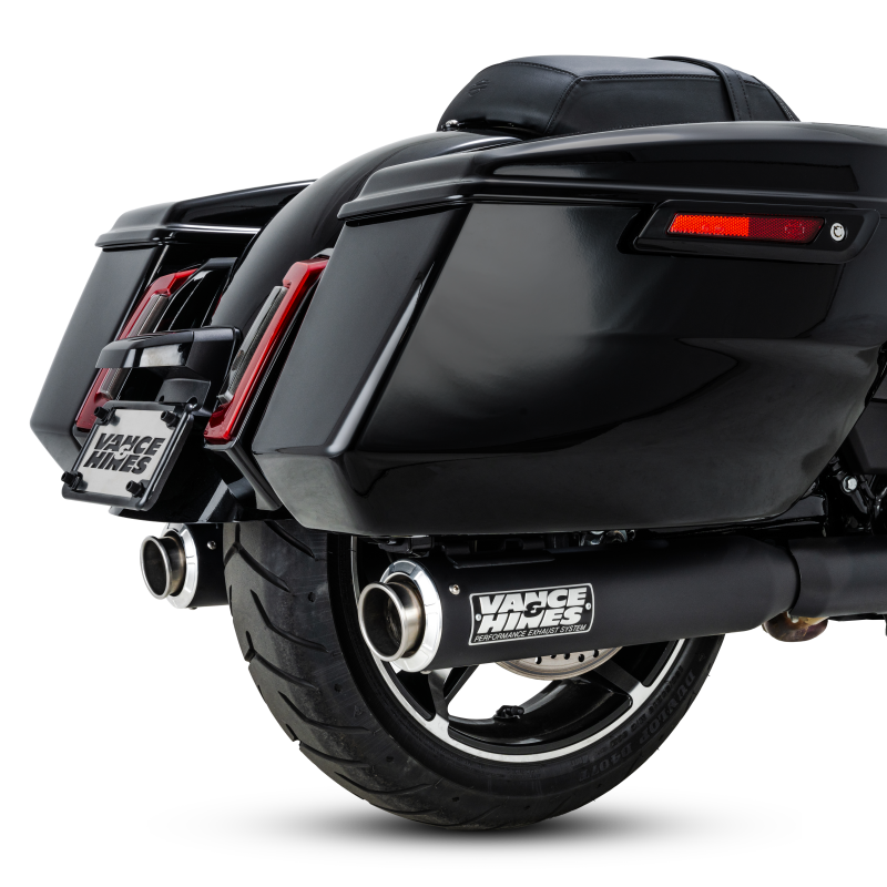 Vance & Hines 17-24 Harley-Davidson Touring Supersport Slip-On - Black thumbnail 3