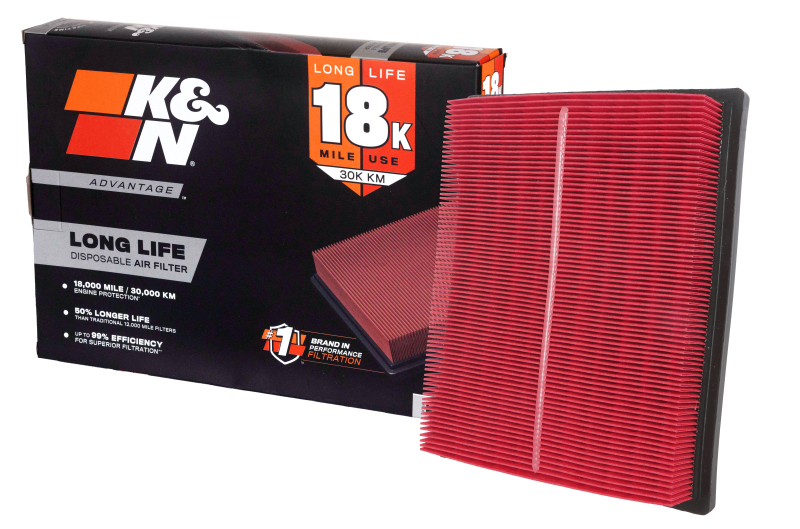 K&N Toyota Prius L4-1.8L F/I 10-15 Air Filter thumbnail 2