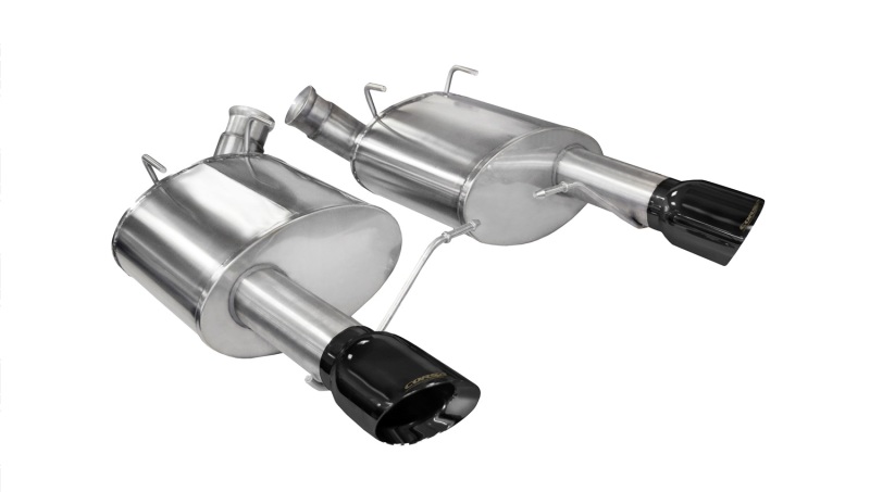 Corsa 2011-2014 Ford Mustang GT/Boss 302 5.0L V8 Black Xtreme Axle-Back Exhaust thumbnail 3