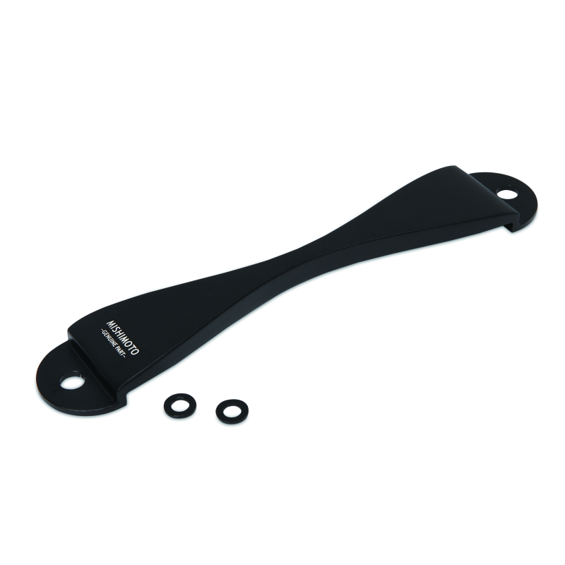 Mishimoto Subaru CNC Battery Tie-Down - Black thumbnail 2