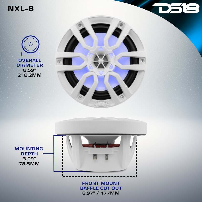 DSE NXL Coaxial Marine Speakers