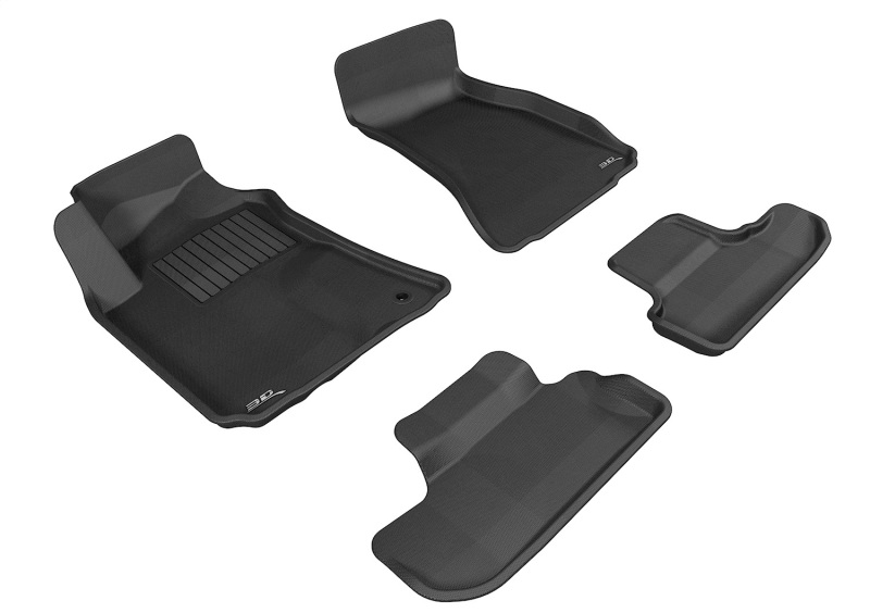 3D MAXpider 08-10 Dodge Challenger Kagu Black Full Set thumbnail 2