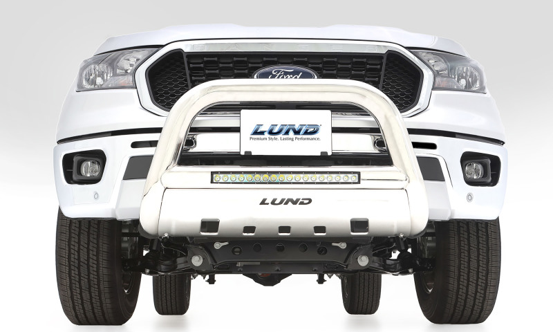 Lund 11-17 Chevy Silverado 2500 Bull Bar w/Light & Wiring - Polished thumbnail 6