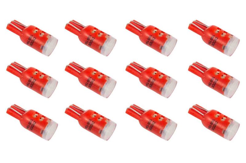 Diode Dynamics 194 LED Bulb HP3 LED - Red Set of 12 thumbnail 3