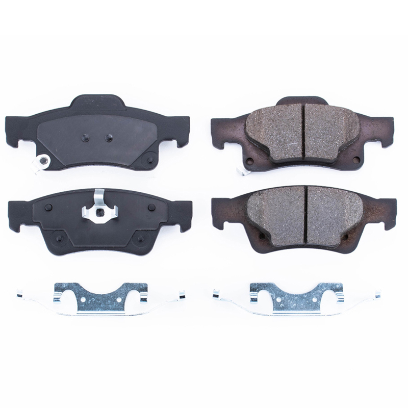 Power Stop 2021 Jeep Grand Cherokee Rear Z17 Evo Ceramic Brake Pads w/Hardware thumbnail 2
