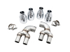 AWE Tuning 2019+ BMW M340i (G20) OE-Config-To-Quad Tip Conversion Kit - Chrome Silver Tip thumbnail 5