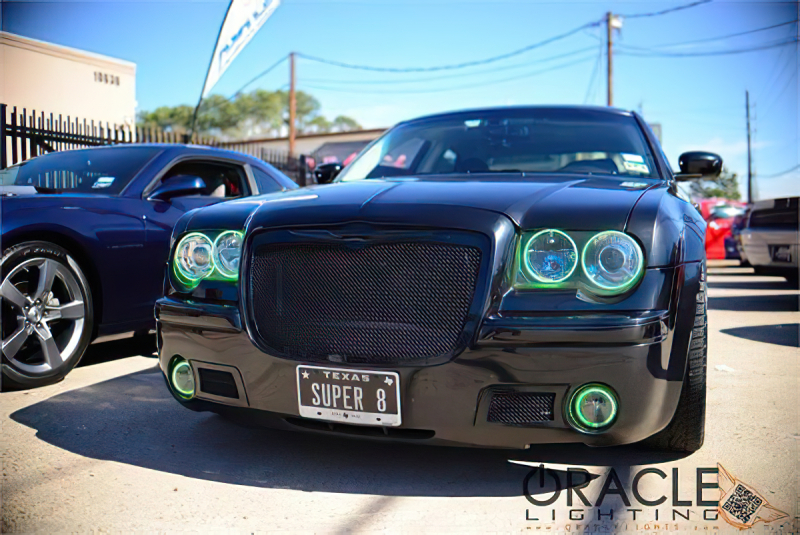Oracle Chrysler 300C 05-10 Halo Kit - ColorSHIFT w/ Simple Controller