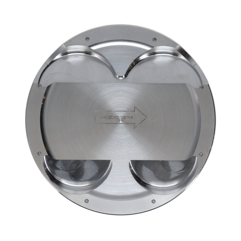Manley Toyota 2JZGTE 94mm Stroke 87.00mm Bore -6cc Dish 10:1 CR Turbo Tuff Piston Set w/ Rings thumbnail 5