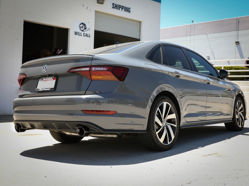 aFe POWER MACH Force-Xp 19-20 Volkswagen Jetta GLI L4-2.0L (t) 304 SS Cat-Back Exhaust System thumbnail 9