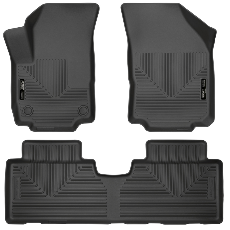 Husky Liners 18-23 Chevrolet Equinox Weatherbeater Black Front & 2nd Seat Floor Liners thumbnail 4