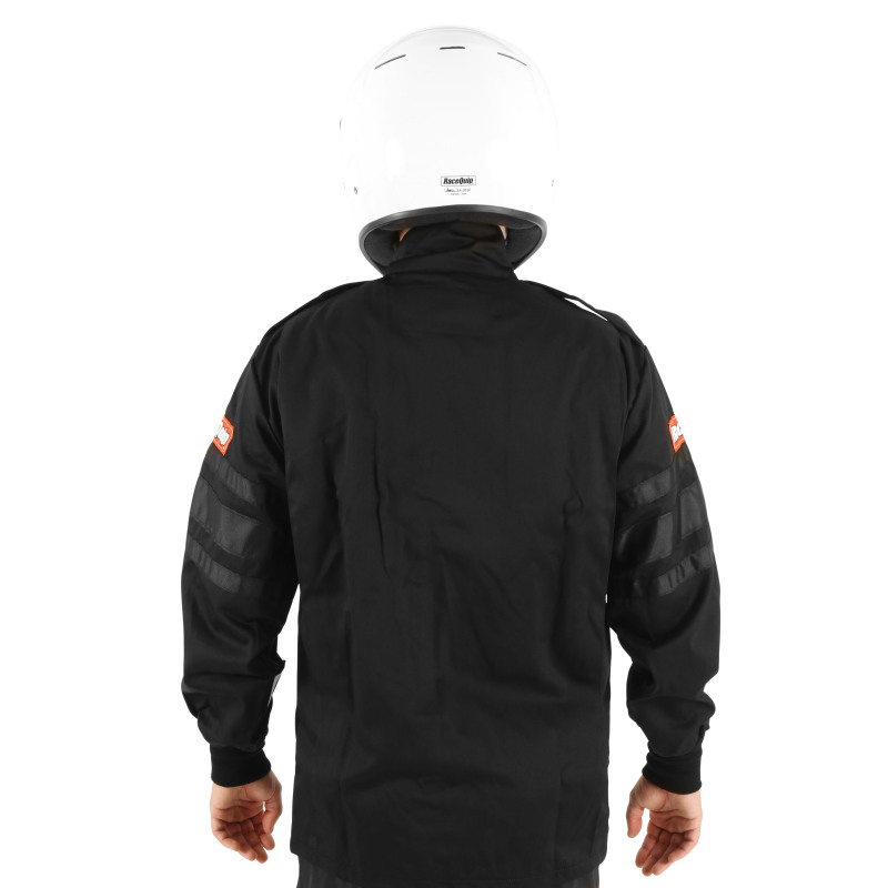 RaceQuip Black SFI-1 1-L Jacket - 2XL thumbnail 7