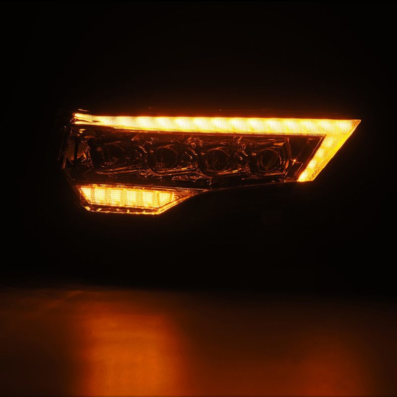 AlphaRex 14-22 Toyota 4Runner NOVA LED Proj Headlights Chrome w/ Activ Light/Seq Signal/DRL thumbnail 5
