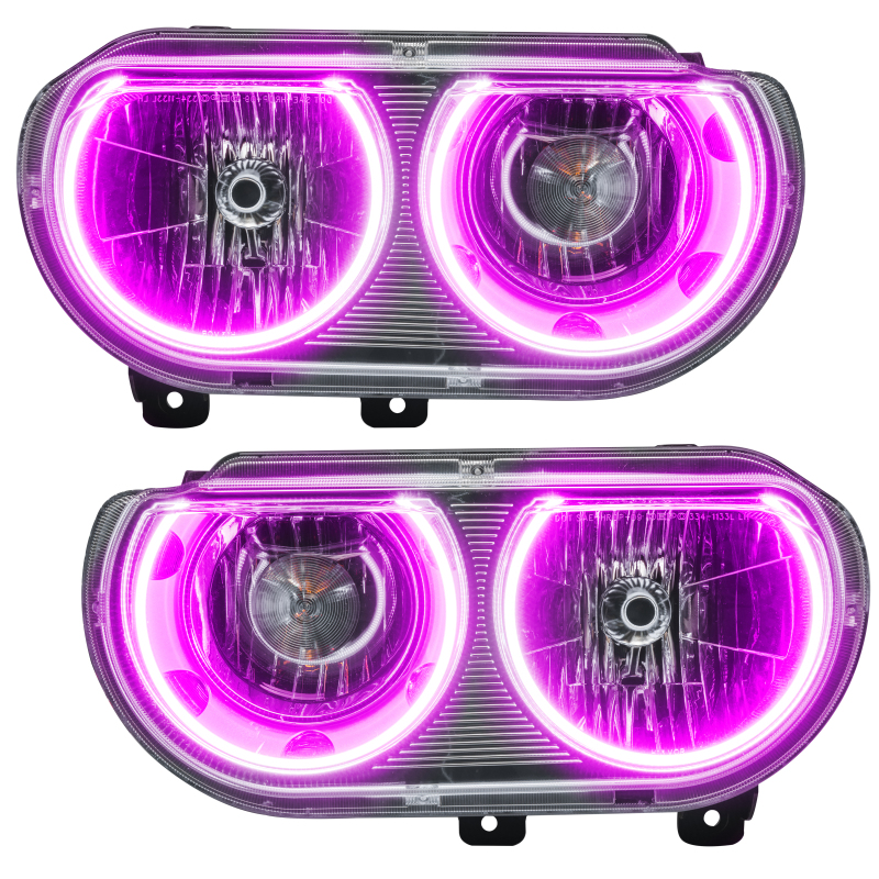 Oracle 08-14 Dodge Challenger SMD HL (Non-HID) - ColorSHIFT w/ BC1 Controller thumbnail 5