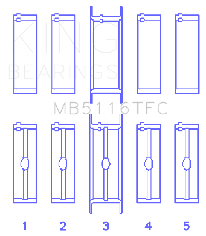 KING Main Bearings