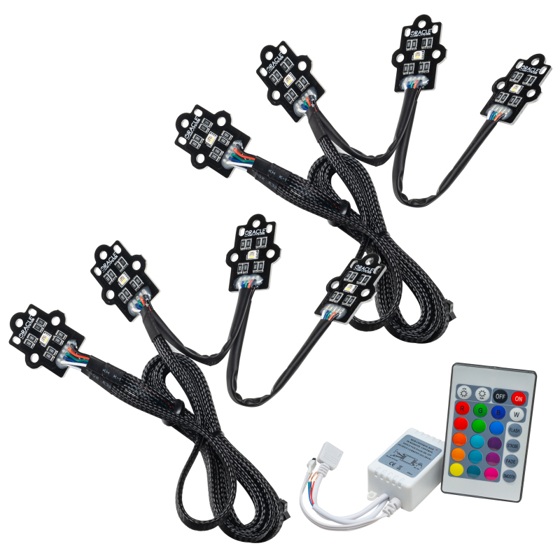 Oracle 20-21 Chevy Silverado 2500 RGB+W Headlight DRL Kit - w/ Simple Controller thumbnail 2