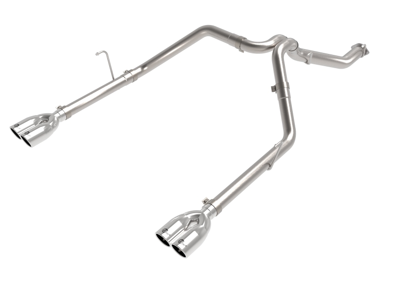 aFe Vulcan Series 3in 304SS Cat-Back 21 Jeep Gladiator V6-3.0L (td) - Dual Polished Tip thumbnail 2